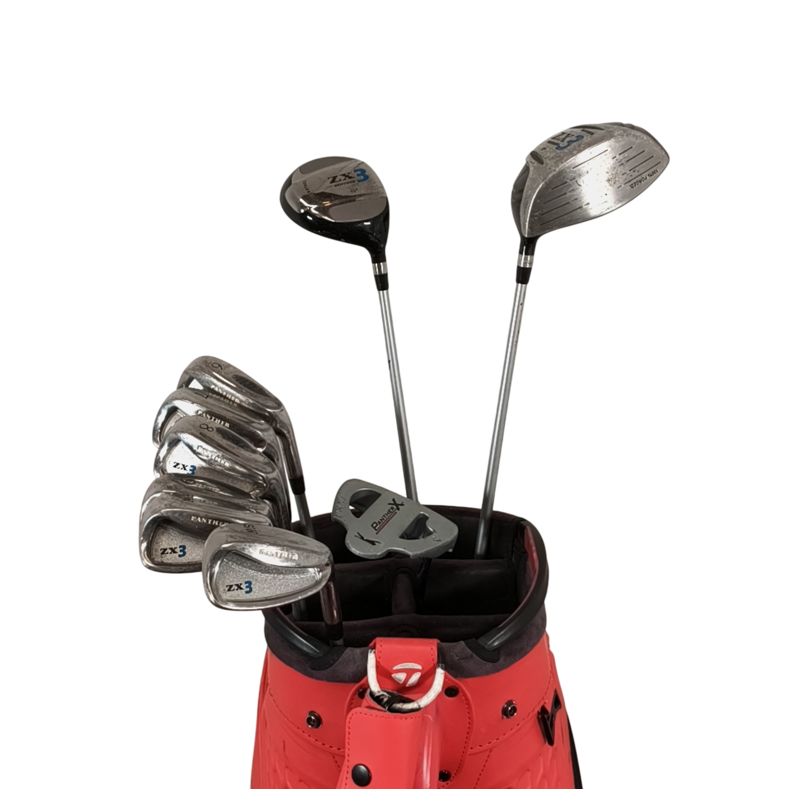 Panther ZX3 komplet golfsæt uden bag med driver og jern