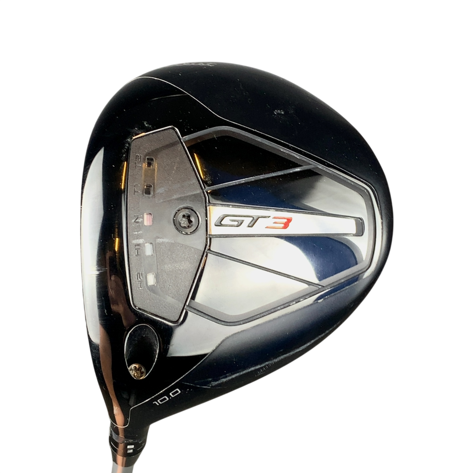 Venstrehåndet Titleist GT3 driver med A-flex og loft 10 grader