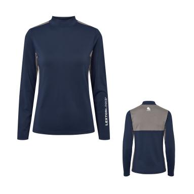 Lorraine Baselayer i navy/grå fra Lexton Links, dame golf baselayer
