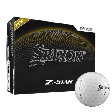 Æske med Srixon Z-STAR golfbolde, 12 stykker, fra Lexton Links