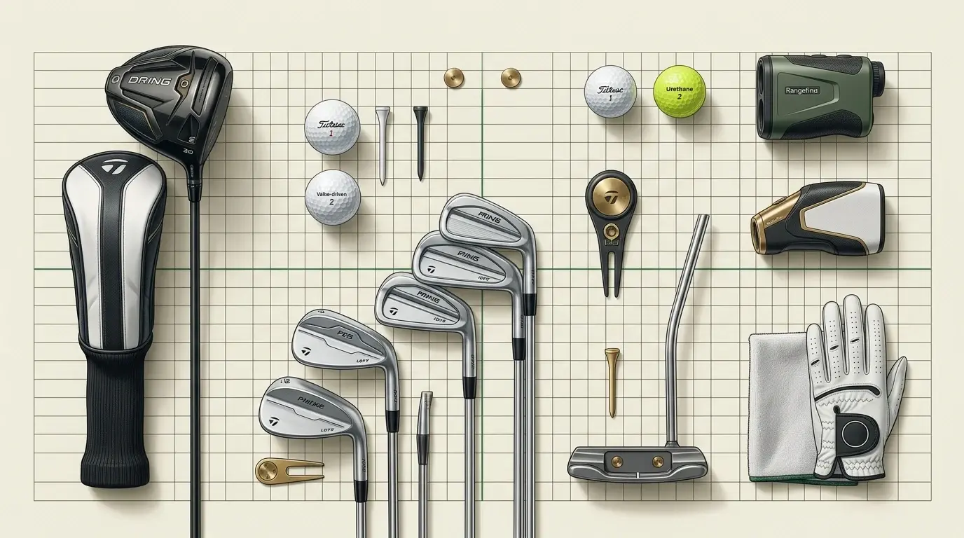 Golfudstyr guide 2026: Sæt din bag sammen